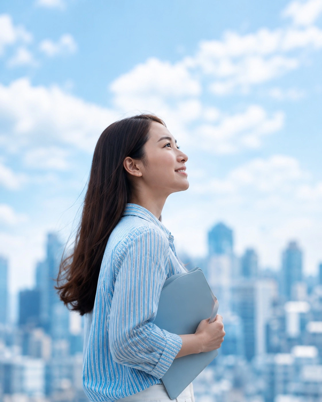 外国人材をイメージした人物