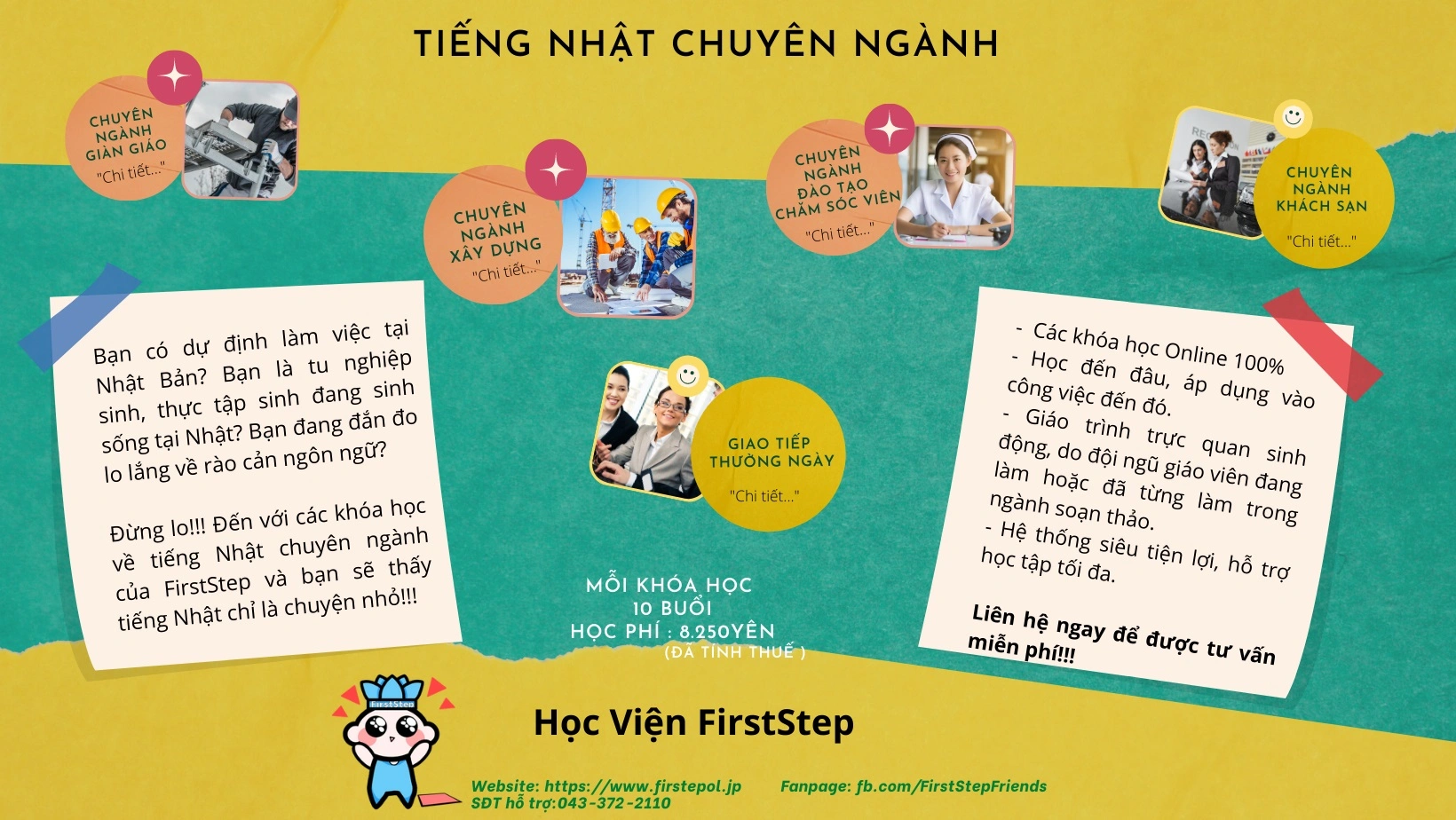 Giới thiệu khóa học tiếng Nhật chuyên ngành